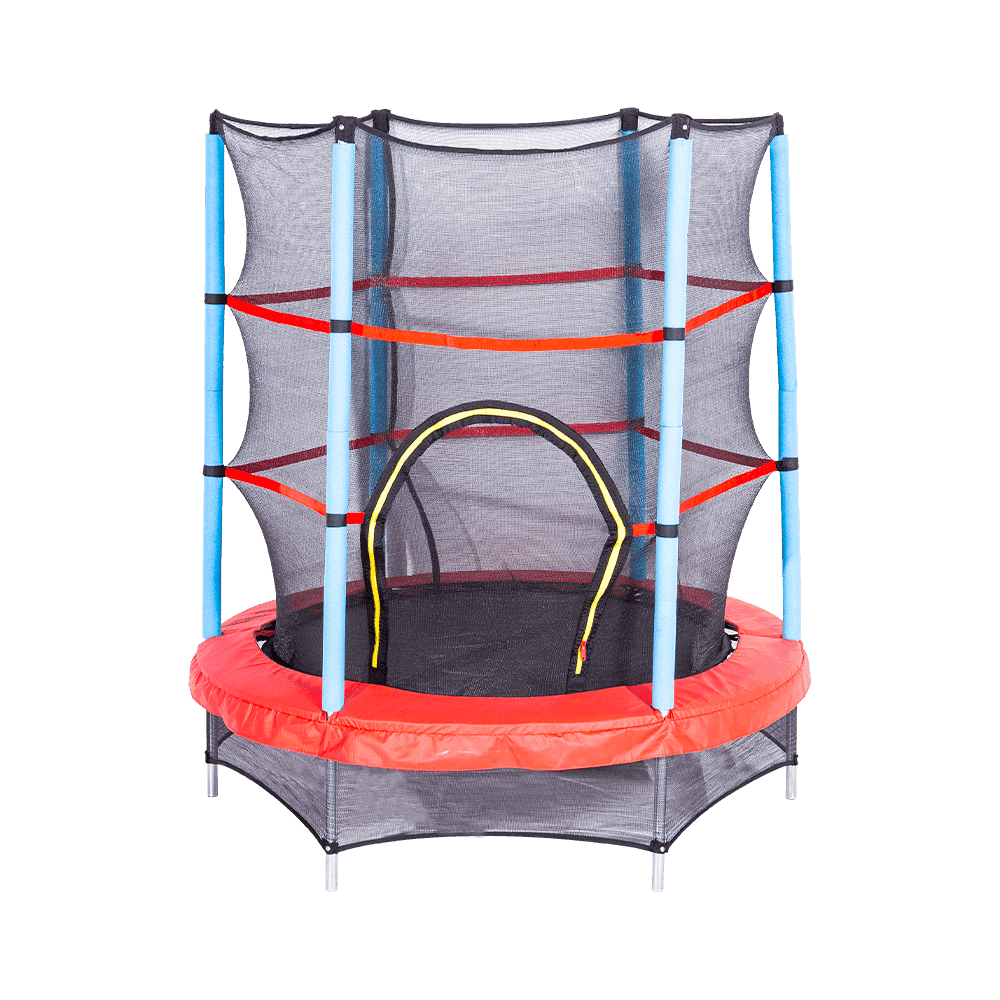 55-Zoll-Mini-Trampolin ohne Feder mit buntem Pad