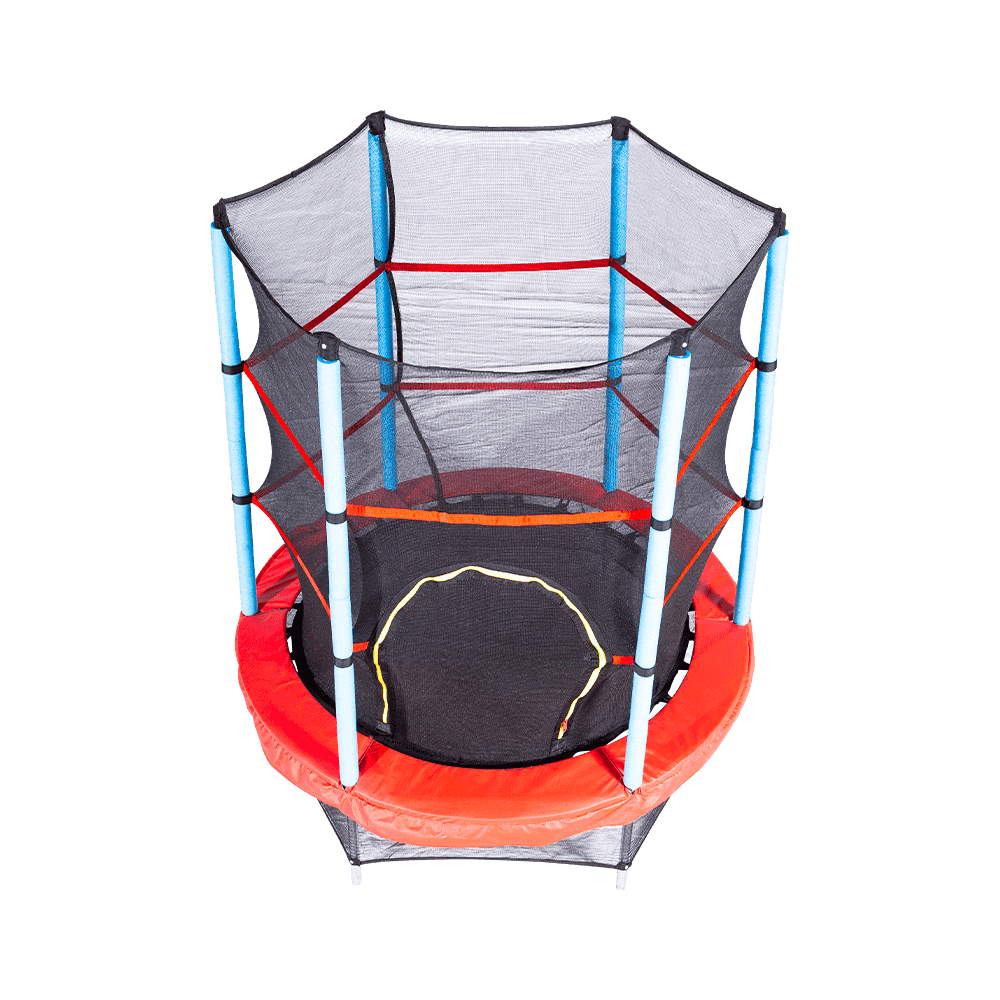 55-Zoll-Mini-Trampolin ohne Feder mit buntem Pad