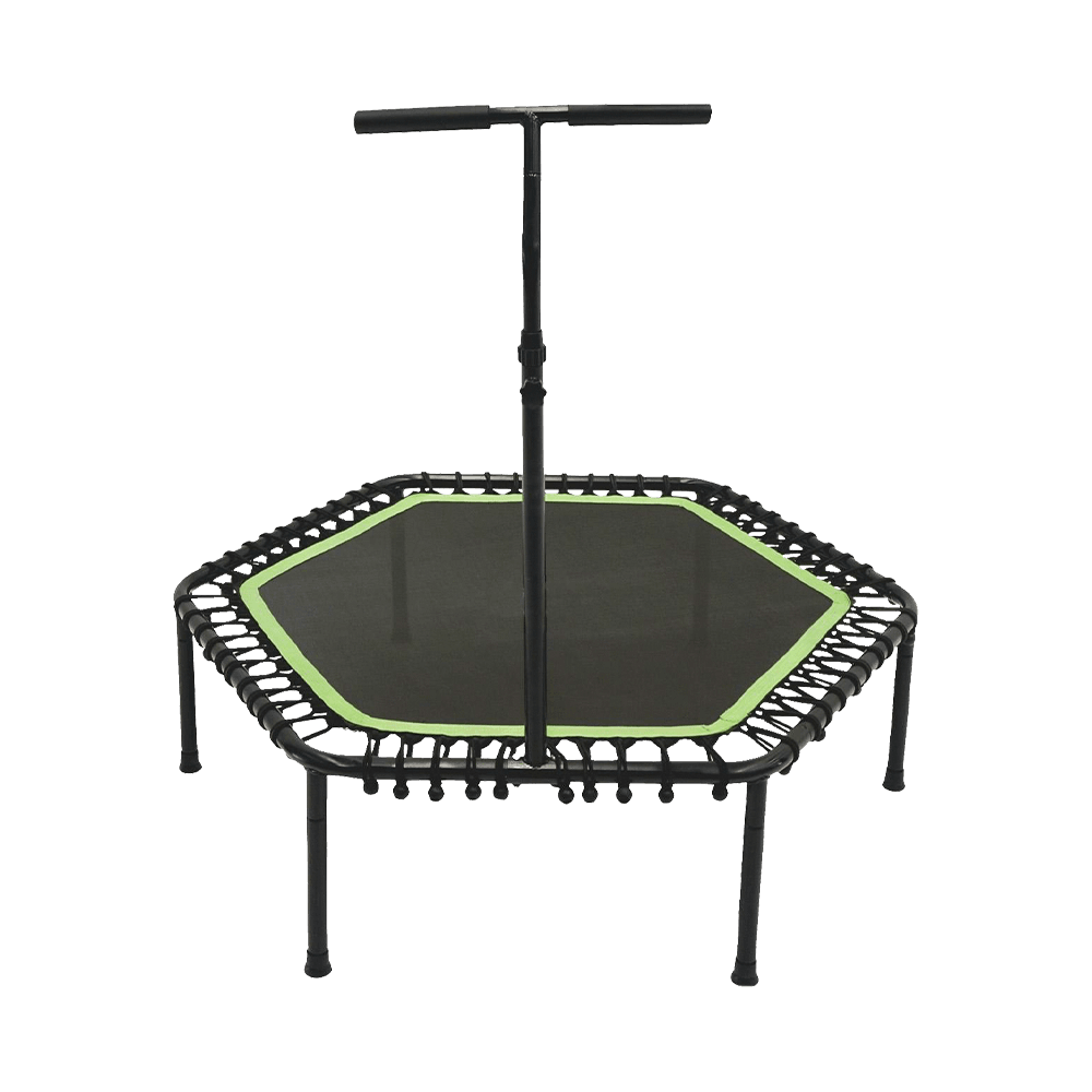 Fitness-Trampolin für drinnen und draußen